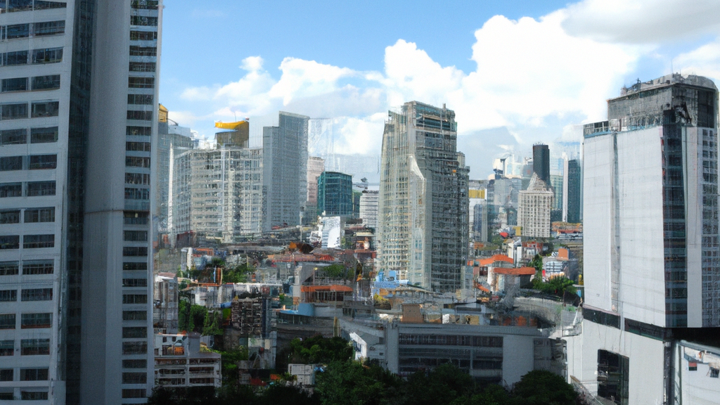 Dall E building skyline